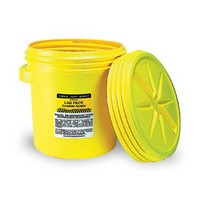 Eagle Manufacturing Company 1650 Eagle Haz-Mat 20 Gallon Polyethylene Containment Lab Pack With Screw Top Lid 20 1/2" X 21 1/4"